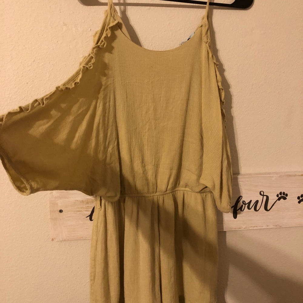Boutique off the shoulder romper